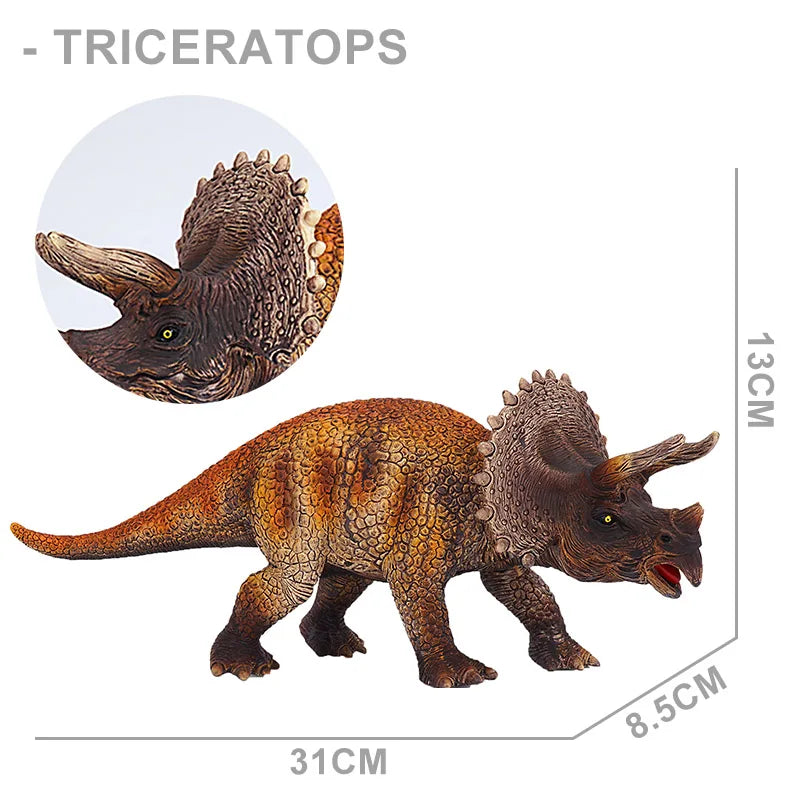 Figurines de Dinosaure Indominus Rex Vorannosaurus VelDynraptor, Modèle d'Animaux, Simulation de Brontosaurus Stegosaurus, Jouets