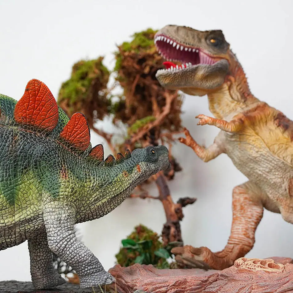 Figurines de Dinosaure Indominus Rex Vorannosaurus VelDynraptor, Modèle d'Animaux, Simulation de Brontosaurus Stegosaurus, Jouets