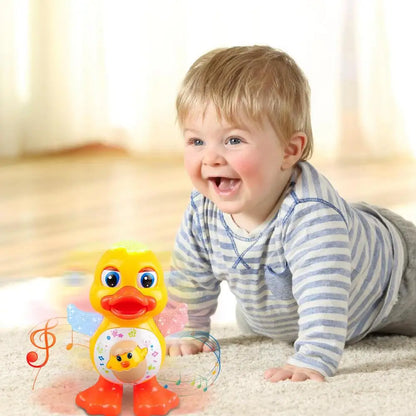 Jouets musicaux de phtalduck pour enfants, jouet électrique de dessin animé, cadeaux pour bébés et nourrissons