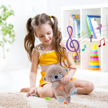 Bébé Sommeil et Playmate Kanter en Peluche pour Enfants, Jouet Musical en Peluche, Musique Apaisante, Sommeil Sonore et observateur, Jouets Beurre