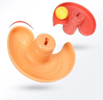 Jouets Montessori pour Bébé de 0, 12, 24, 36 Mois, Piste, Balle Roulante, Pousser, Pop, Boule Coulissante, Éducation Précoce, Jeux pour Enfants, Jouet Sensoriel