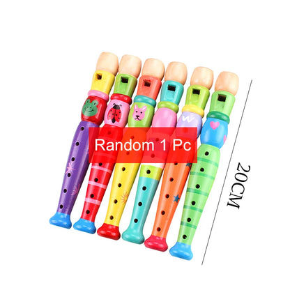 Jouets musicaux en bois Montessori pour enfants, hochets pour bébés, jouets musicaux amusants, cadeau pour garçons et filles