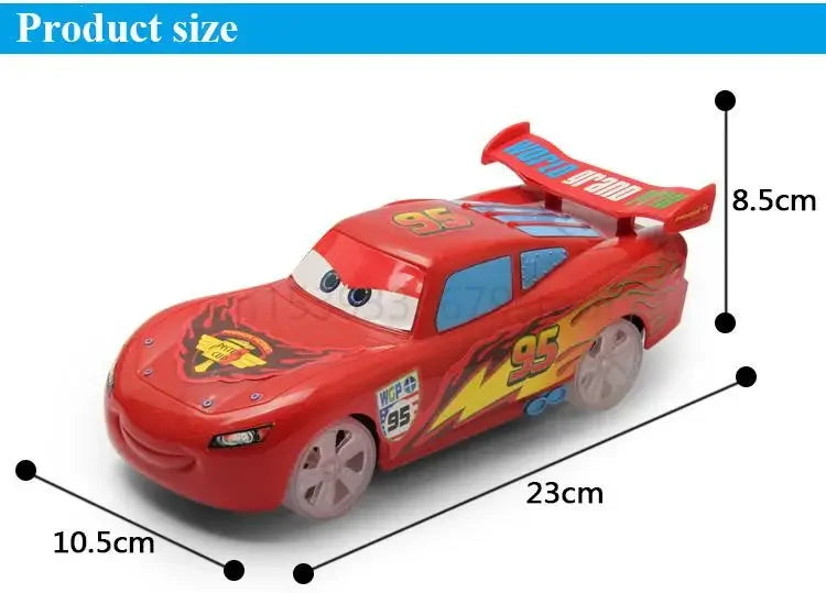 Voiture télécommandée électrique Pixar 3 pour enfants, voiture jouet 1:24, simulation à quatre voies, modèle de voiture de course, cadeau pour garçon, nouveau