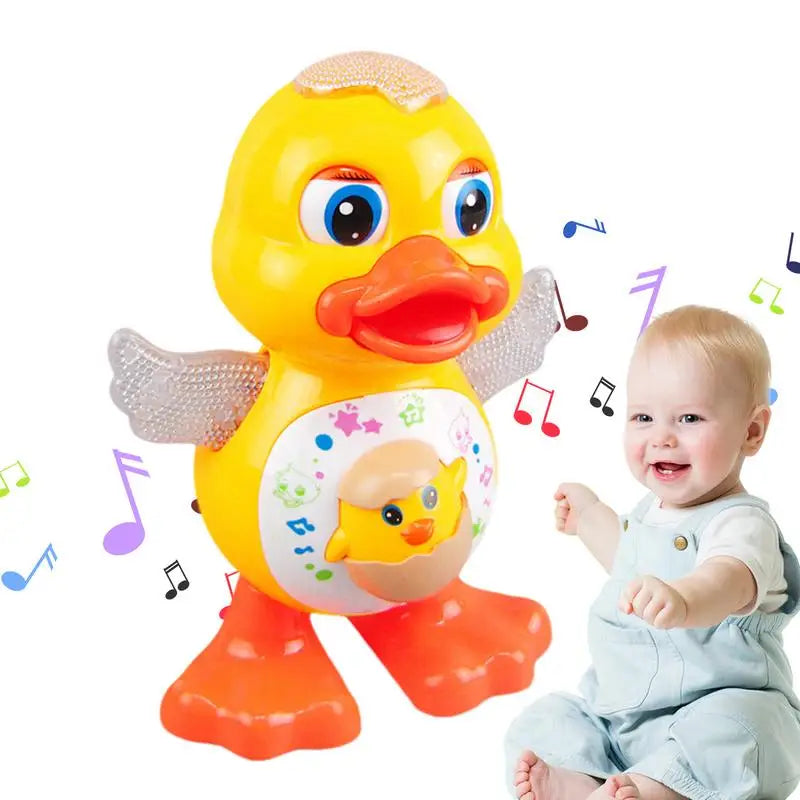 Jouets musicaux de phtalduck pour enfants, jouet électrique de dessin animé, cadeaux pour bébés et nourrissons