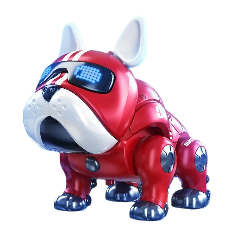 Chien robot électrique pour garçons et filles, animal de compagnie virtuel intelligent pour enfants, robot tactile, marche avec phtalcapteur, coupe violente