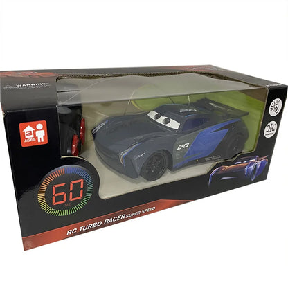 Voiture télécommandée électrique Pixar 3 pour enfants, voiture jouet 1:24, simulation à quatre voies, modèle de voiture de course, cadeau pour garçon, nouveau